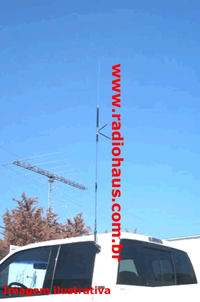 UHV-6 Antena Multibanda Mvel para HF, VHF e UHF