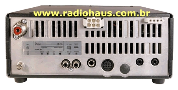 IC-718 Rdio HF (10 a 160m) 100W  ICOM COM DSP