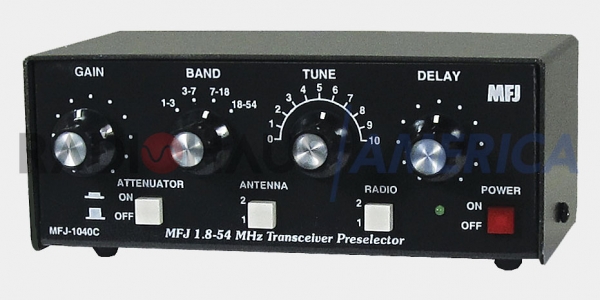 MFJ-1040C Pre Seletor 1,8 a 54 MHz