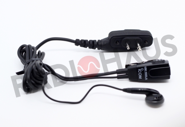 HM-166LA Microfone PTT com  fone de ouvido