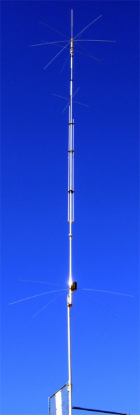 R-9 Antena Vertical para HF 6,10,12,15,17,20,30,40,80M