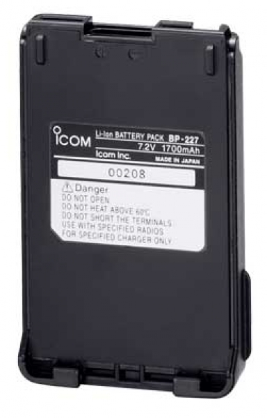 BP-227FM bateria Li-Ion 7,4V 1.850mAh intrinseca