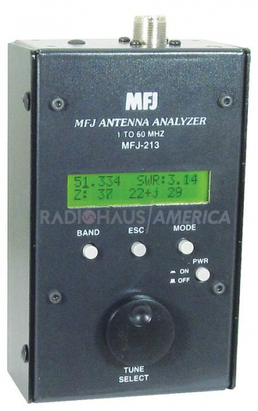 MFJ-213 Analisador de Antena HF/6M. 1.8 - 60Mhz