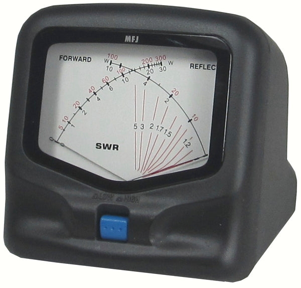 MFJ-822 Wattmetro, HF / VHF, 1.8-200 MHz, 300 W, mvel