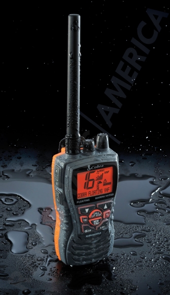 MR-HH350FLT - Rdio VHF de 6 Watt Flutuante, Cinza