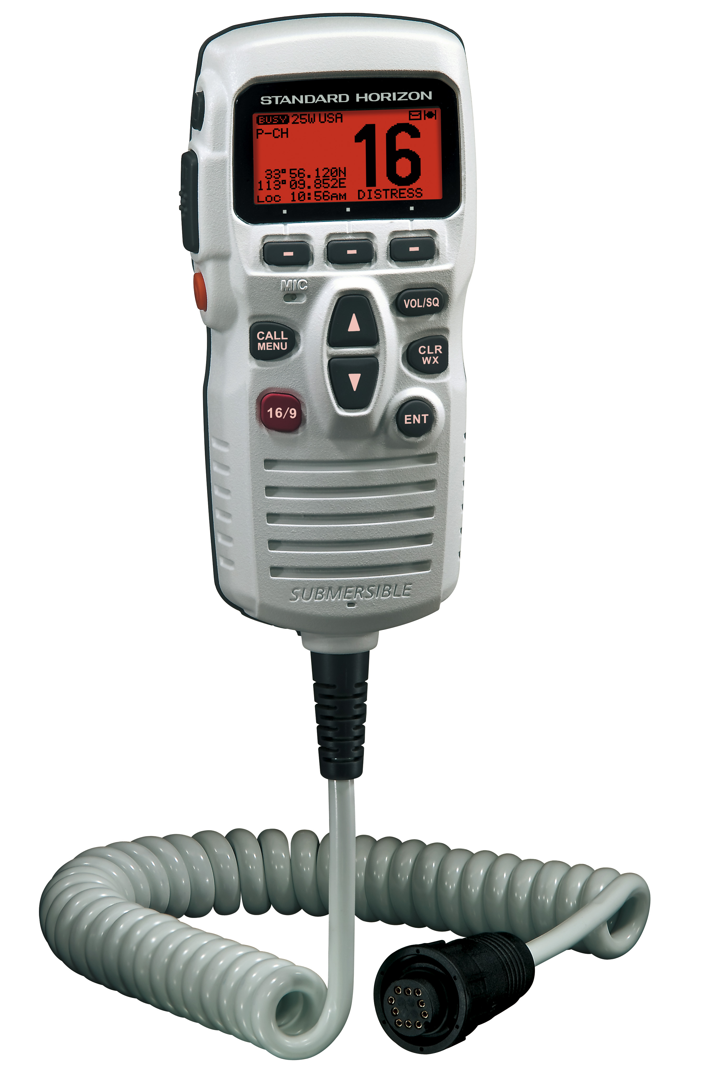 GX-1600 Transceptor VHF Marítimo Fixo/Móvel (Branco) - RADIOHAUS