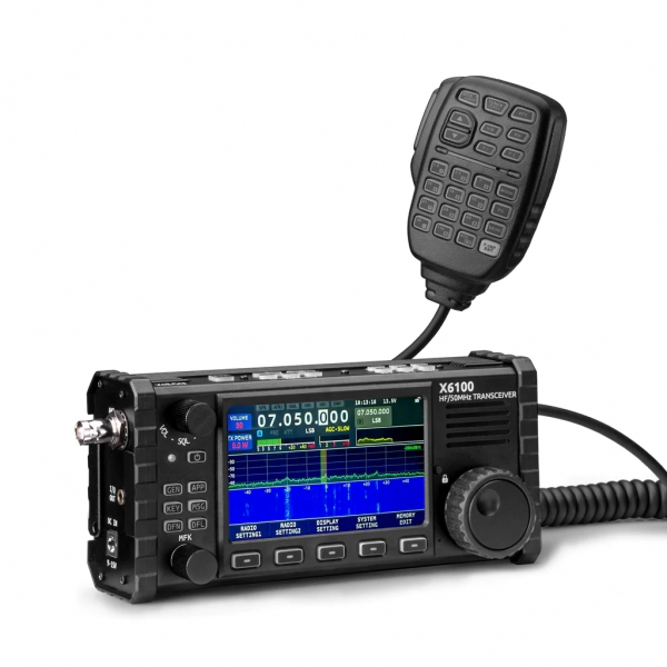 X6100 Transceptor SDR HF/50MHz Todos os Modos Ultra porttil *OFERTA*