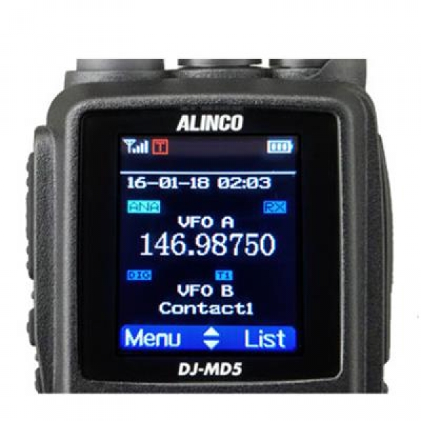 DJ-MD5XLT Transceptor Dual band VHF/UHF DMR GPS Alinco *OFERTA*