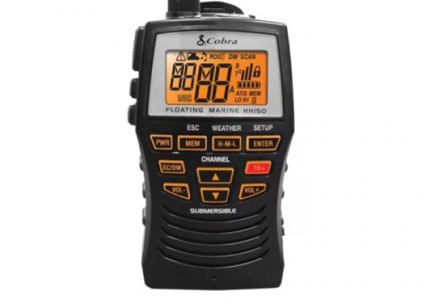MR-HH150FLT Rdio Transceptor VHF Martimo, Flutuante, 3W