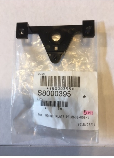 POT. MOUNT PLATE PE-8601-008-1 - POTENCIOMETRO RA25Y20S B501K S8101823 