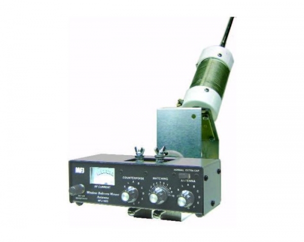 MFJ-1625 Antena para uso porttil para janela / varanda 80 a 6 metros