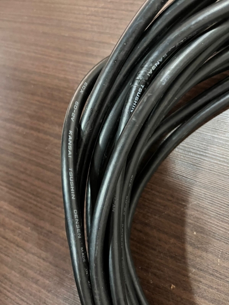 Cabo coaxial 50 Ohms ECX 5D-2V Kansai (Made in Japan)