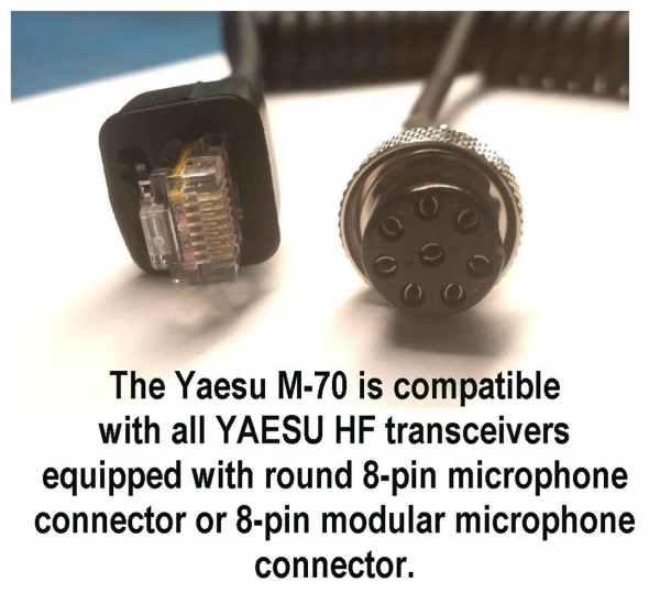 M-70 Microfone de Mesa Yaesu *OFERTA*