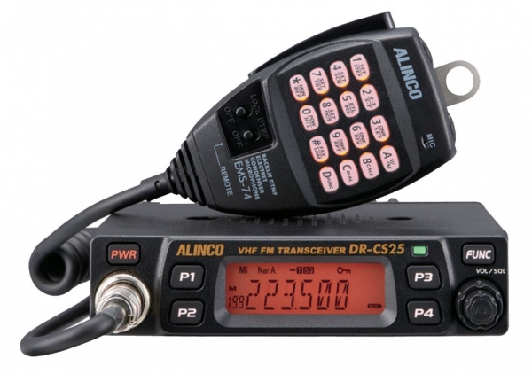 DR-CS25T Transceptor Mvel FM faixa de 1,25m / 222 MHz Alinco *OFERTA*