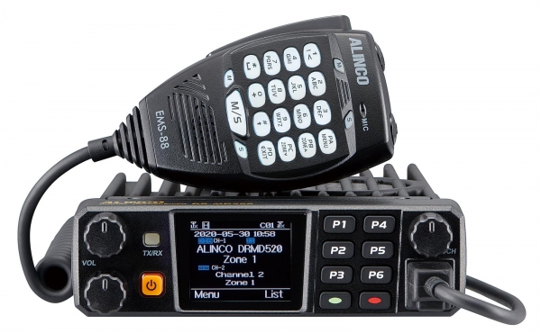 DR-MD520T Transceptor Tri-Banda M�vel VHF/UHF/DMR  Alinco *OFERTA*