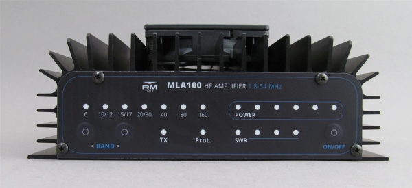 MLA-100V Amplificador 1,8-54MHz (160 a 6m) 100W com Ventilao RM Italy *OFERTA*