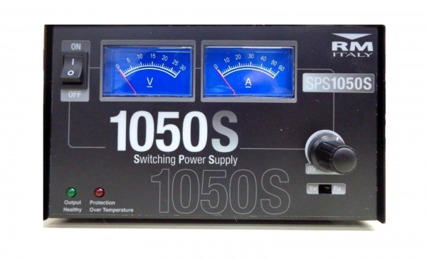 SPS-1050S Fonte de Alimentao 13,8V (9-15Vcc) x 50A RM Italy *OFERTA*