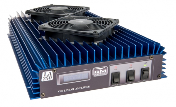 LA-250V Amplificador de RF para VHF (140-150MHz) 200W Sada com Ventilao RM Italy *OFERTA*