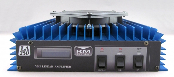 LA-250V Amplificador de RF para VHF (140-150MHz) 200W Sada com Ventilao RM Italy *OFERTA*