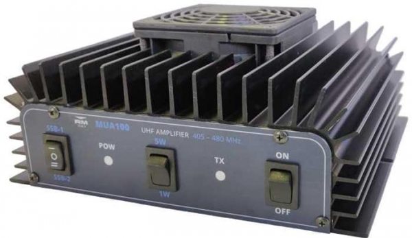 MUA-100 Amplificador de RF para UHF (405-480MHz) 100W RM Italy *OFERTA*