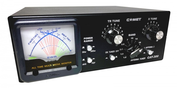 CAT-300 Acoplador de Antenas manual 1,8-50MHz Comet *OFERTA*