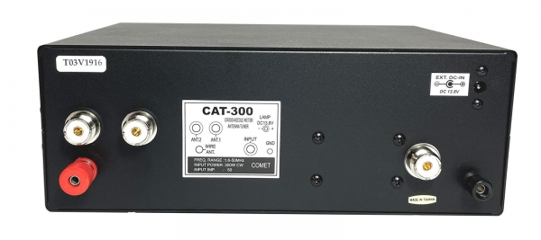 CAT-300 Acoplador de Antenas manual 1,8-50MHz Comet *OFERTA*