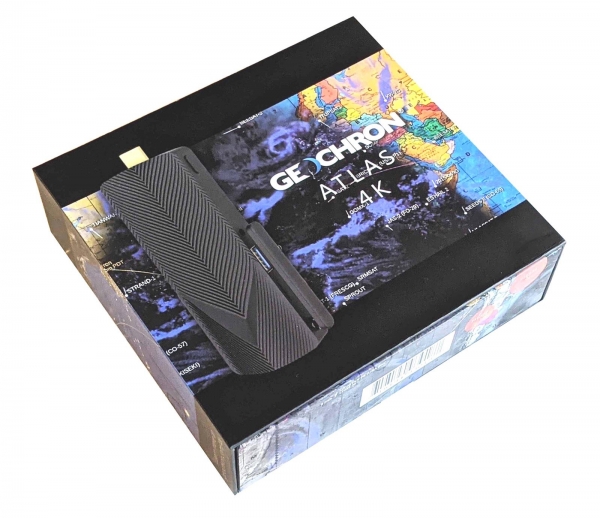 Atlas Digital 4K Geochron para Radioamadores - Um novo estilo  sua estao!