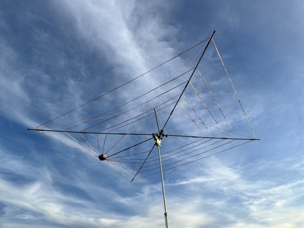 RH-DX620D DXpander  Antena tipo Cobweb para 6,10,12,15,17,20m Porttil (com fio duplo)