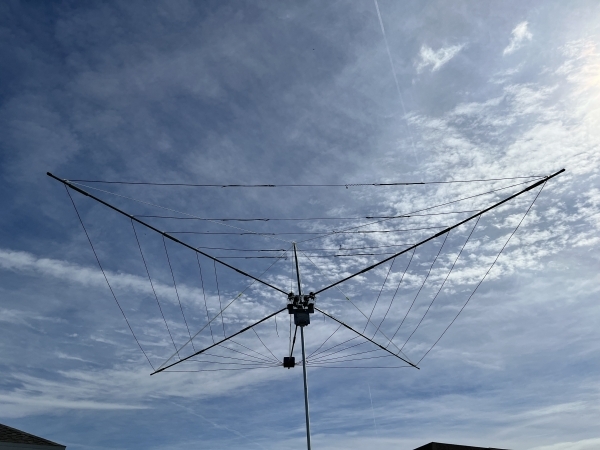 RH-DX620S DXpander  Antena tipo Cobweb para 6,10,12,15,17,20m Porttil (com fio simples)