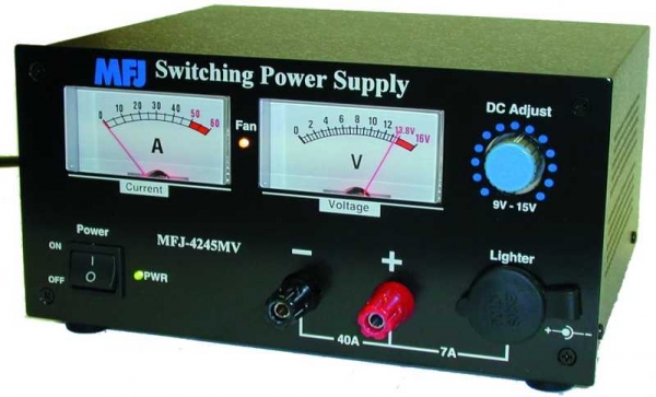 MFJ-4245MV Fonte de Alimenta��o 13,8V 45 A