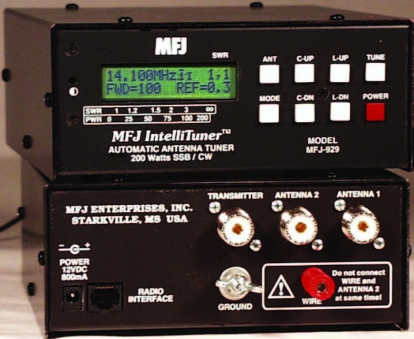 MFJ-929 Acoplador de Antenas Automtico 1,8-30MHz