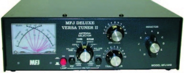 MFJ-948 acoplador de antenas 300W,1,8 a 30 MHz com medidor 