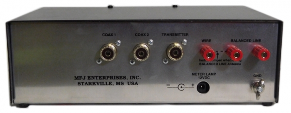MFJ-948 acoplador de antenas 300W,1,8 a 30 MHz com medidor 