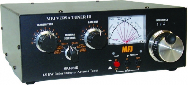 MFJ-962E Acoplador  de antenas 1,5 KW,1,8 a 30 MHz