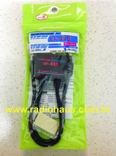 CF-413 B Duplexador de Antenas com Cabo  *OFERTA*