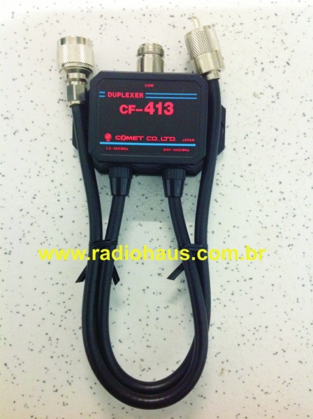 CF-413 B Duplexador de Antenas com Cabo  *OFERTA*