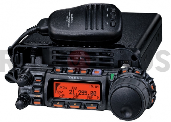 FT-857D Transceptor Porttil HF/6 metros/VHF/UHF