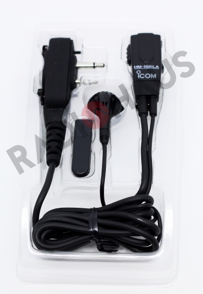 HM-166LA Microfone PTT com  fone de ouvido