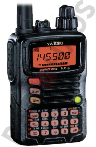 VX-6R Transceptor Porttil HT Tri-Band (144/220/440MHz) 5 Watts *OFERTA*