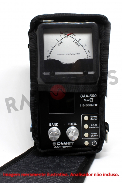 CAA-5SC Capa protetora para o analisador Comet CAA-500 e CAA-500Mark II