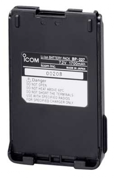 BP-227FM bateria Li-Ion 7,4V 1.850mAh intrinseca (Gaveta09)