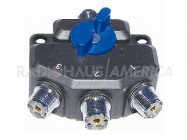 MFJ-2703N Chave de Antena, 3 Posies, SO-239, 1.5kW
