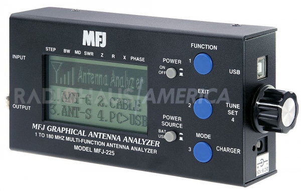 MFJ-225 Analisador grfico 1.8 - 170MHz HF/VHF