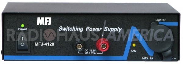 MFJ-4128 Fonte de alimentao chaveada, 28A, 13.8Vcc, 110/220V