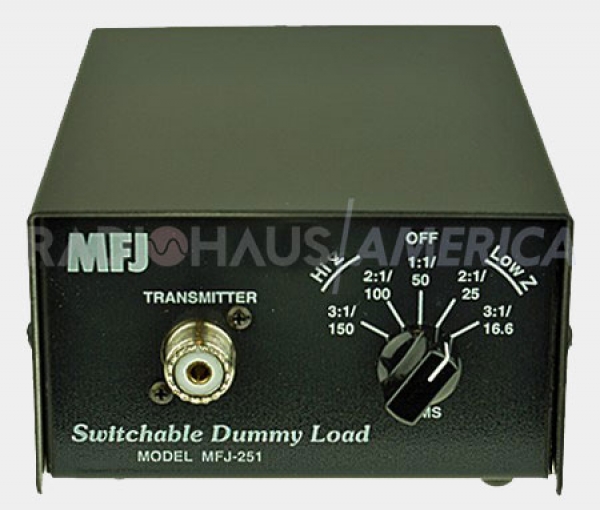 MFJ-251 Carga fantasma chaveada.