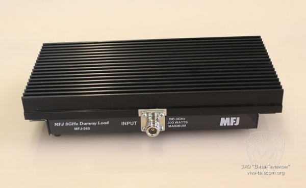 MFJ-263 Carga fantasma, 300W, 0 a 3GHz, conector N