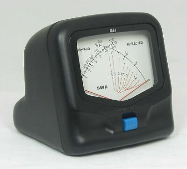 MFJ-822 Wattmetro, HF / VHF, 1.8-200 MHz, 300 W, mvel