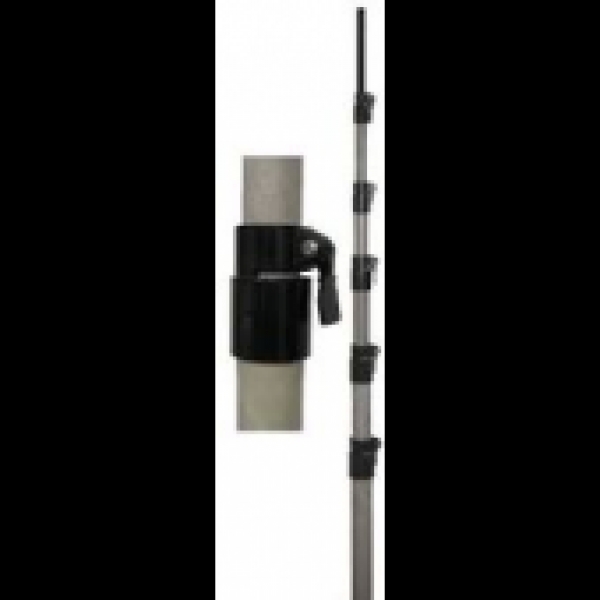 MFJ-1904HD plo de fibra de vidro, 25FT, 7 4FT sec, 1 ~ -2-1 / 2 ~, com braadeira rpida