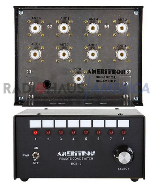RCS10 Antenna switch, 8 positions, remote RADIOHAUS