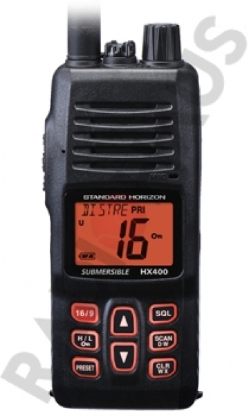 HX-400 Transceptor VHF Martimo com Canais LMR